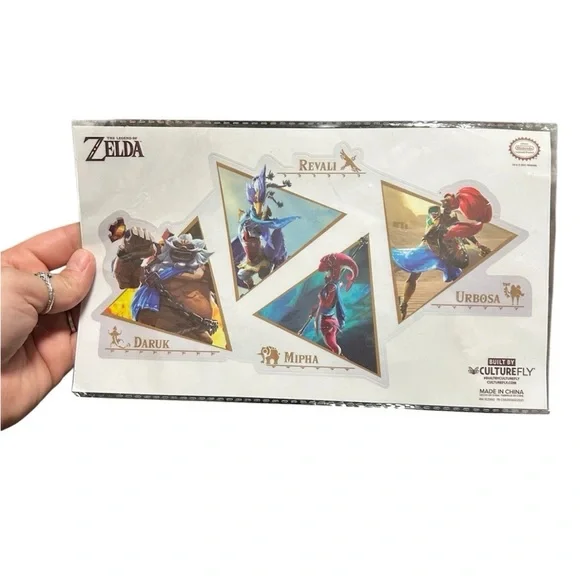 Legend Of Zelda Breath Of The Wild Champions Sticker Set Nintendo 2021 - Picture 1 of 5